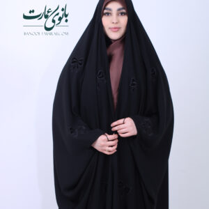 عبایی پاپیون گلدوزی