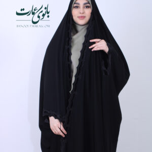 عبایی نواری مخمل